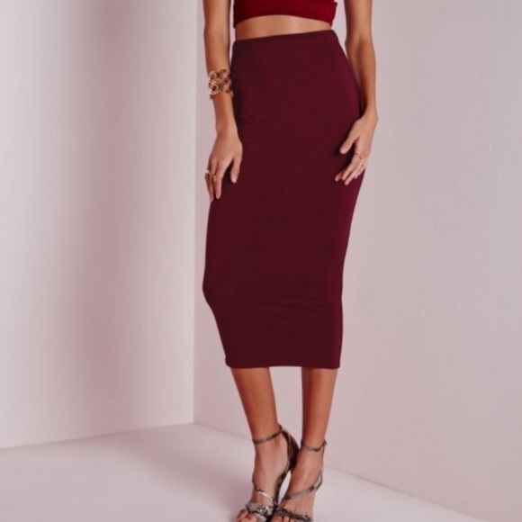 tight midi skirt
